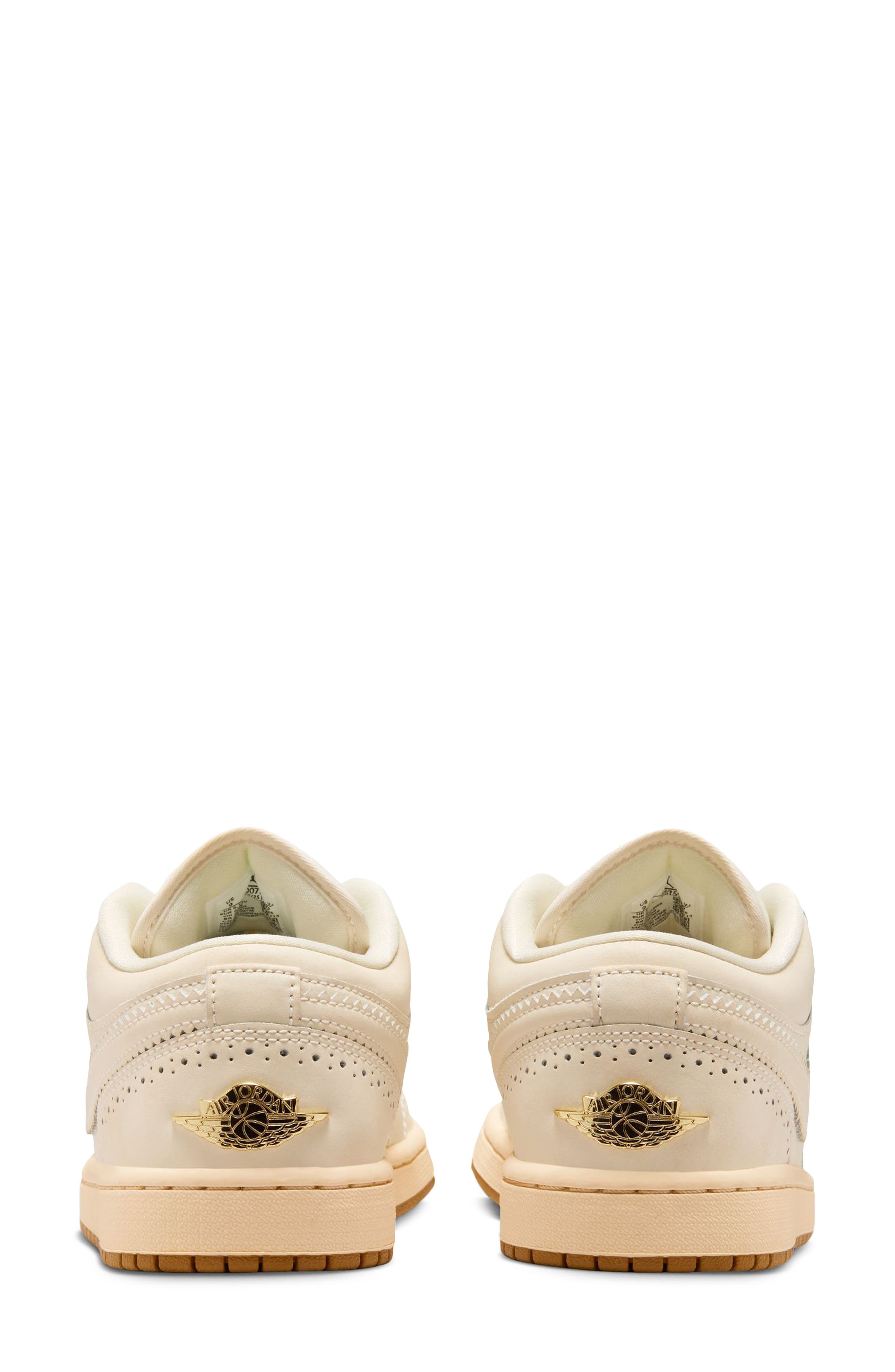 Air Jordan 1 Low SE Sneaker, Alternate, color, 100 CHALK/CHALK