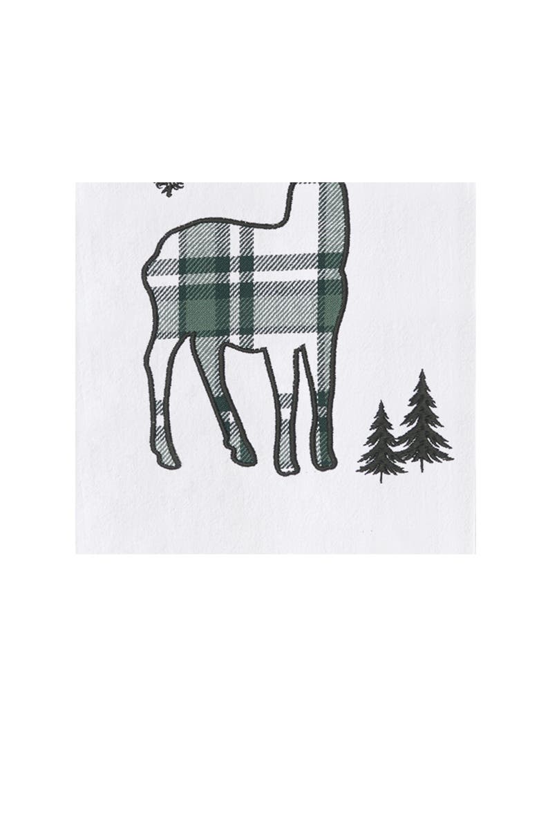 C&F Home Evergreen Deer Towel, Alternate, color, Green