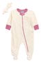 Zip Footie & Headband Set