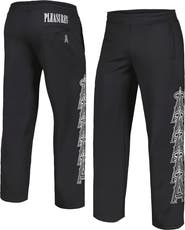 PLEASURES Men's PLEASURES Black Los Angeles Angels Pitcher Track Pants