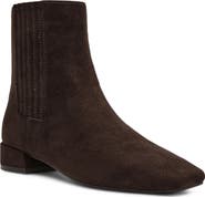 Anne Klein Raspey Faux Leather Chelsea Bootie