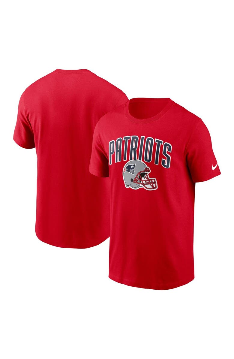 Nike Men's Nike Red New England Patriots Team Athletic T-Shirt, Main, color, Red