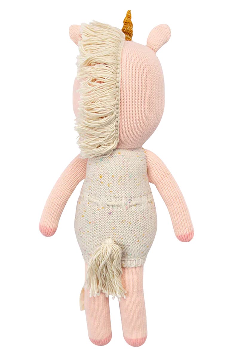 cuddle+kind Little Ella the Unicorn Stuffed Animal, Alternate, color, Pink