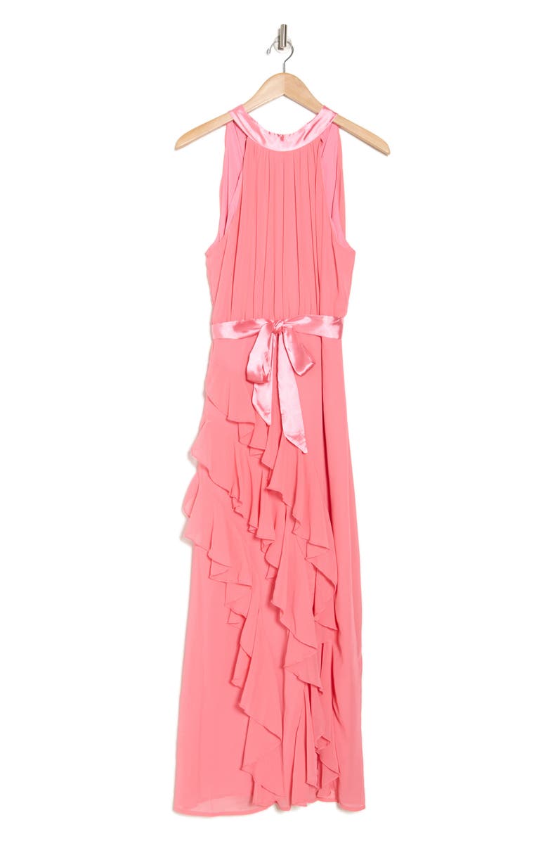 AREA STARS Nadine Ruffle Maxi Dress, Alternate, color, Pink