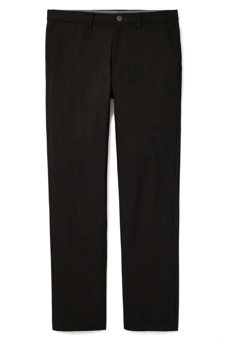 Performance Link Recycled Polyester Golf Pants, Alternate, color, JET BLACK