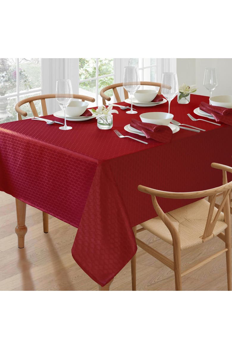 Olivia Tablecloth, Main, color, Red