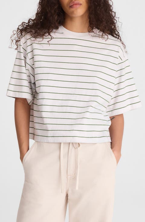 The Boxy Crop Jersey T-Shirt