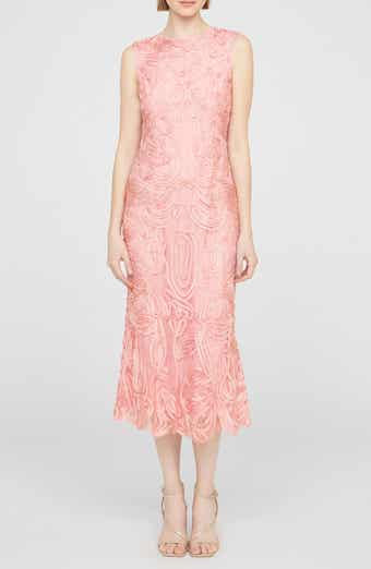 Meli Soutache Cocktail Midi Dress