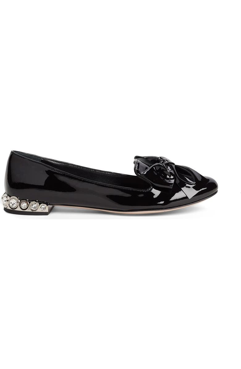 Miu Miu Bow Flat, Alternate, color,
