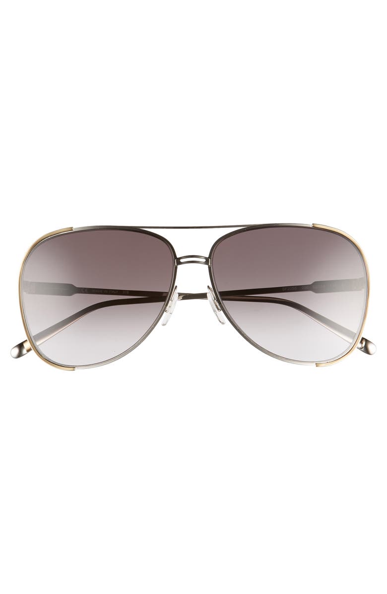 FERRAGAMO Salvatore Ferragamo 62mm Aviator Sunglasses, Alternate, color, 