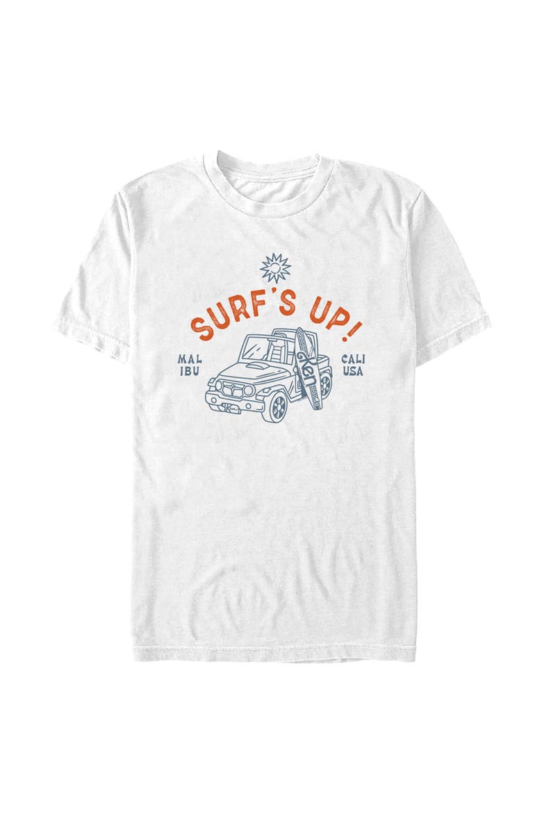 Men's Malibu Surf's Up T-Shirt, Main, color, White