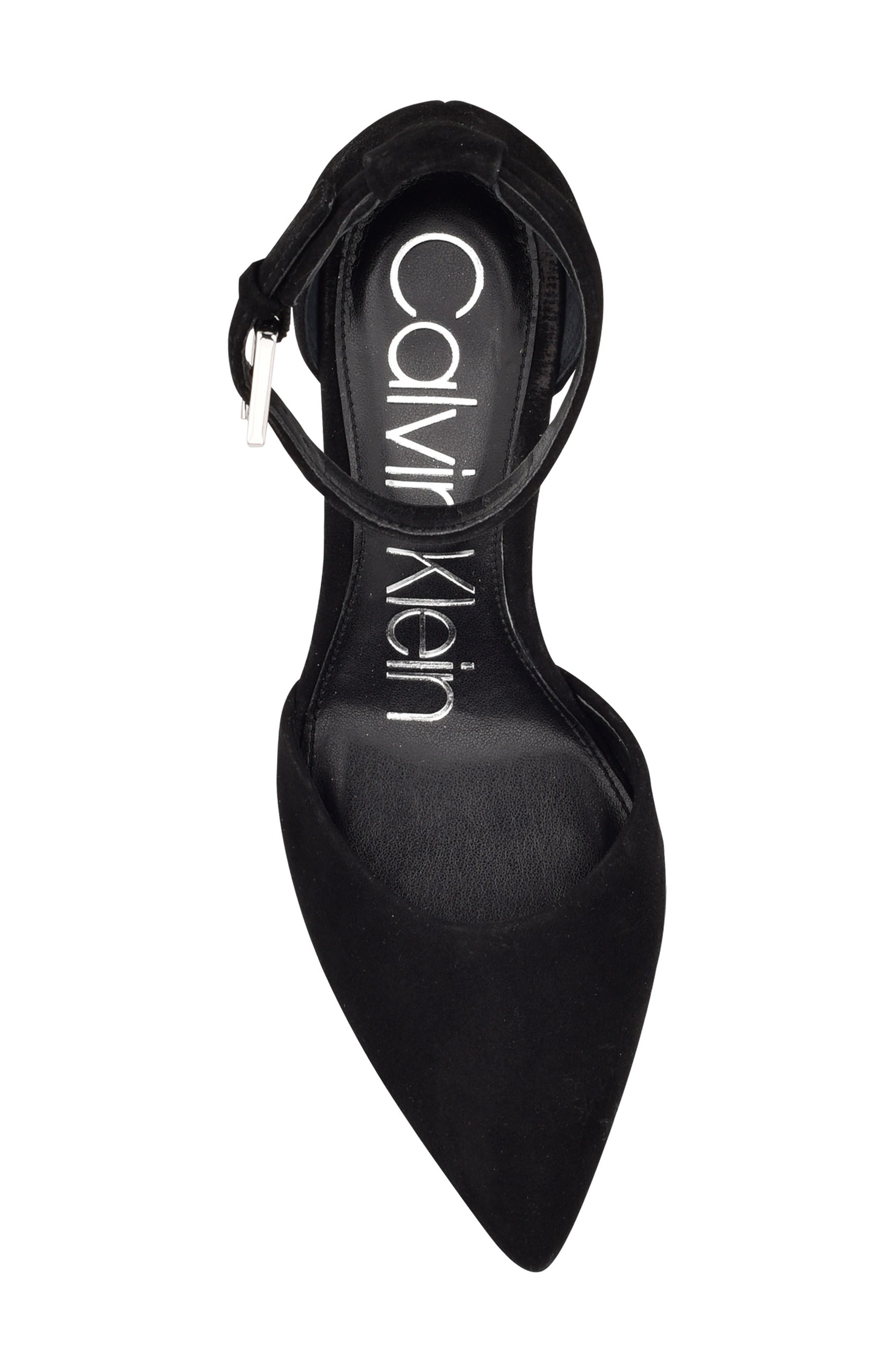 Calvin Klein Hilda d'Orsay Ankle Strap Pump, Alternate, color, 