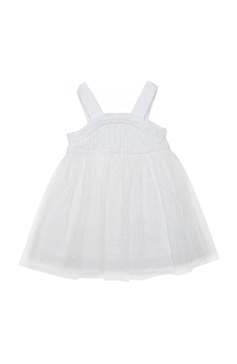 Isobella & Chloe Birds of a Feather Sleeveless Dress, Alternate, color, White