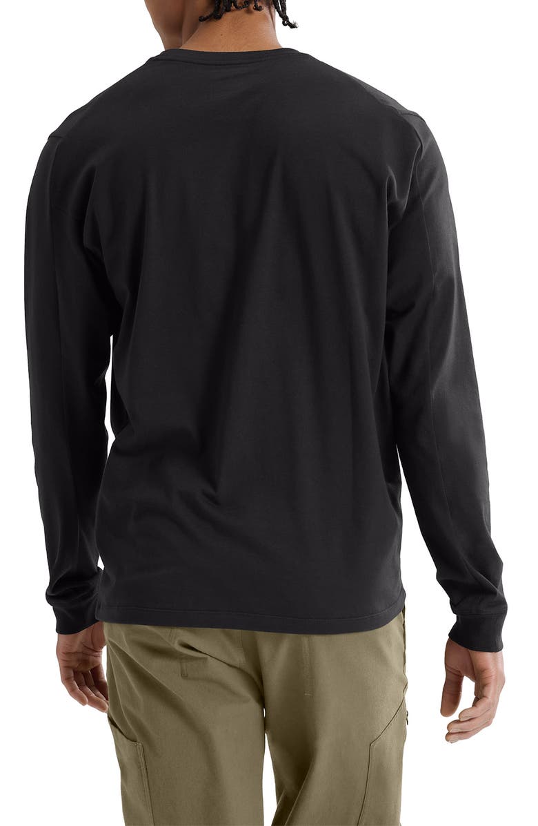Arc'teryx Kragg Long Sleeve Cotton Graphic T-Shirt, Alternate, color, 