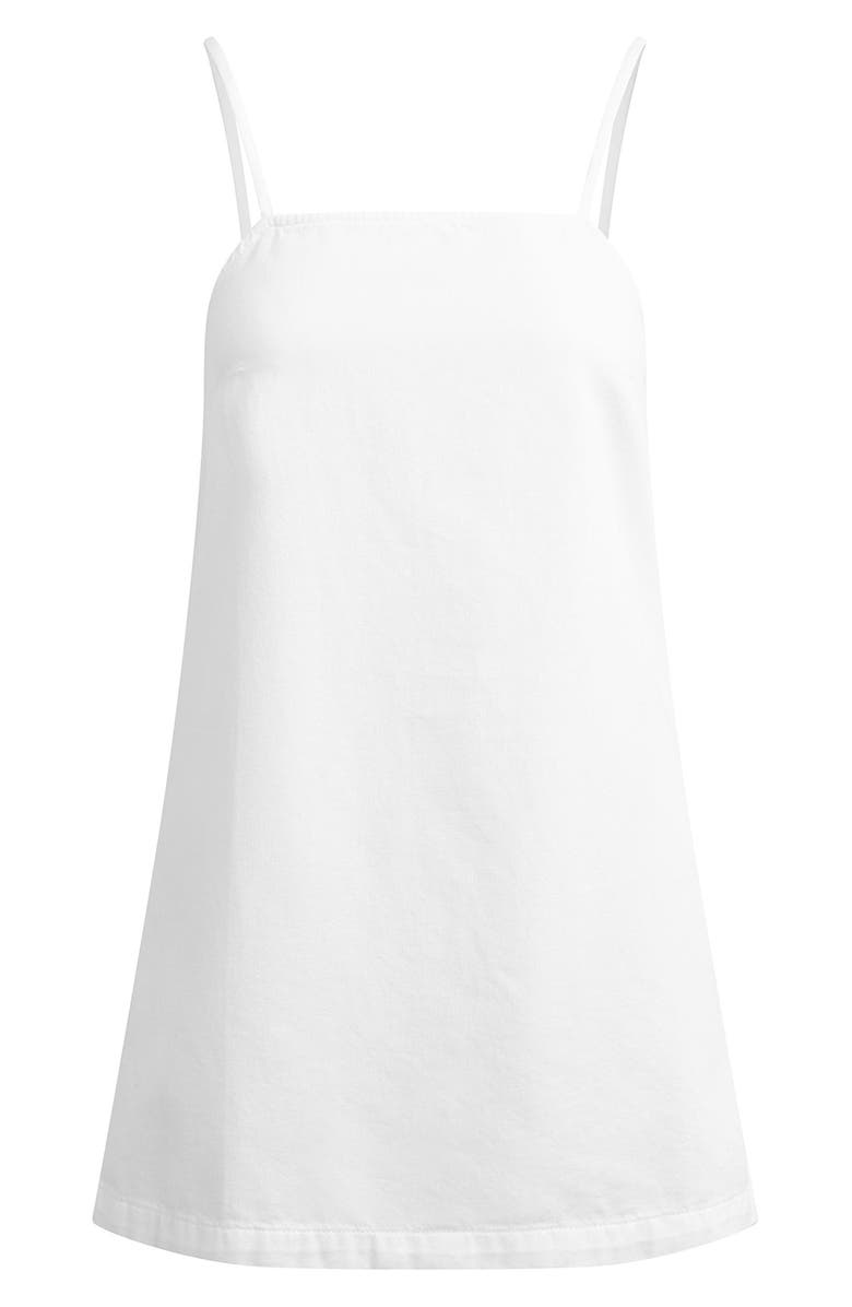 Joe's Denim Sleeveless Shift Dress, Alternate, color, White