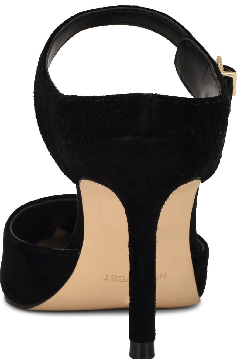 Nine West Danela Pointed Toe Mule, Alternate, color, Black