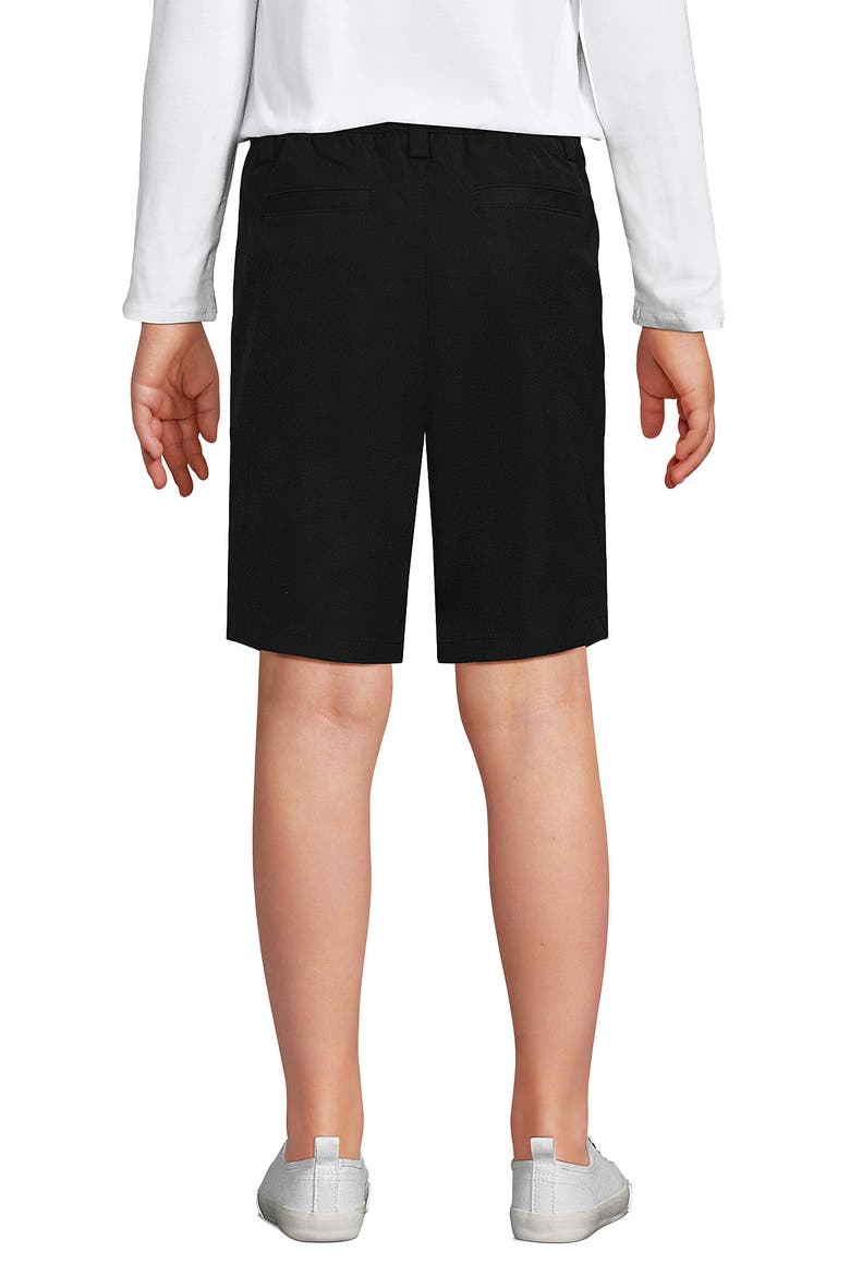 School Uniform Girls Active Chino Shorts, Alternate, color, Black