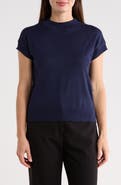 T Tahari Short Sleeve Crew Sweater