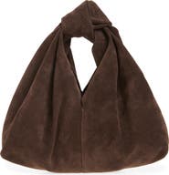 Loeffler Randall Helga Suede Knot Top Handle Bag