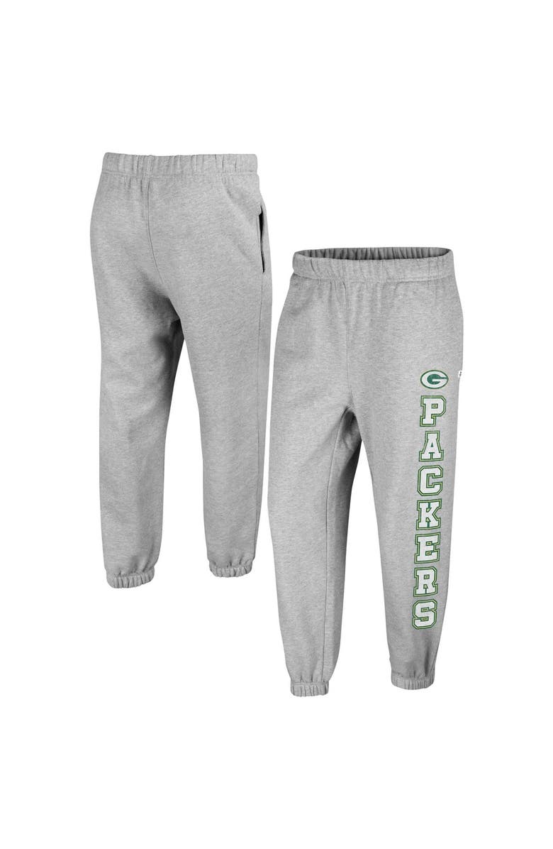 '47 Women's '47 Gray Green Bay Packers Double Pro Harper Jogger Sweatpants, Alternate, color, Heather Gray