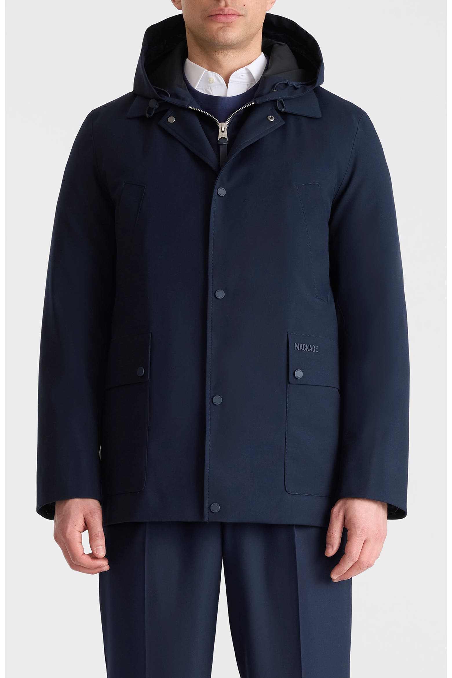 Alec Color Code Mackage ALEC 3-in-1 Short Balmacaan Coat with Removable Down Liner (Men ...