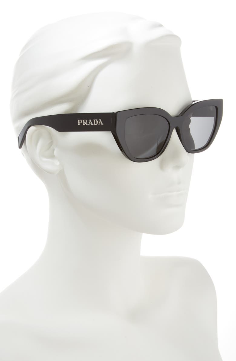 Prada 55mm Butterfly Sunglasses, Alternate, color, 