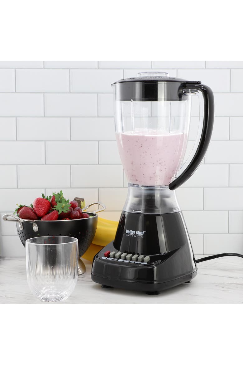 400-Watt 10-Speed Blender W/ BPA-Free Blending Jar in Black, Alternate, color, Black