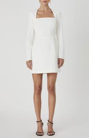 French Connection Whisper Long Sleeve Minidress