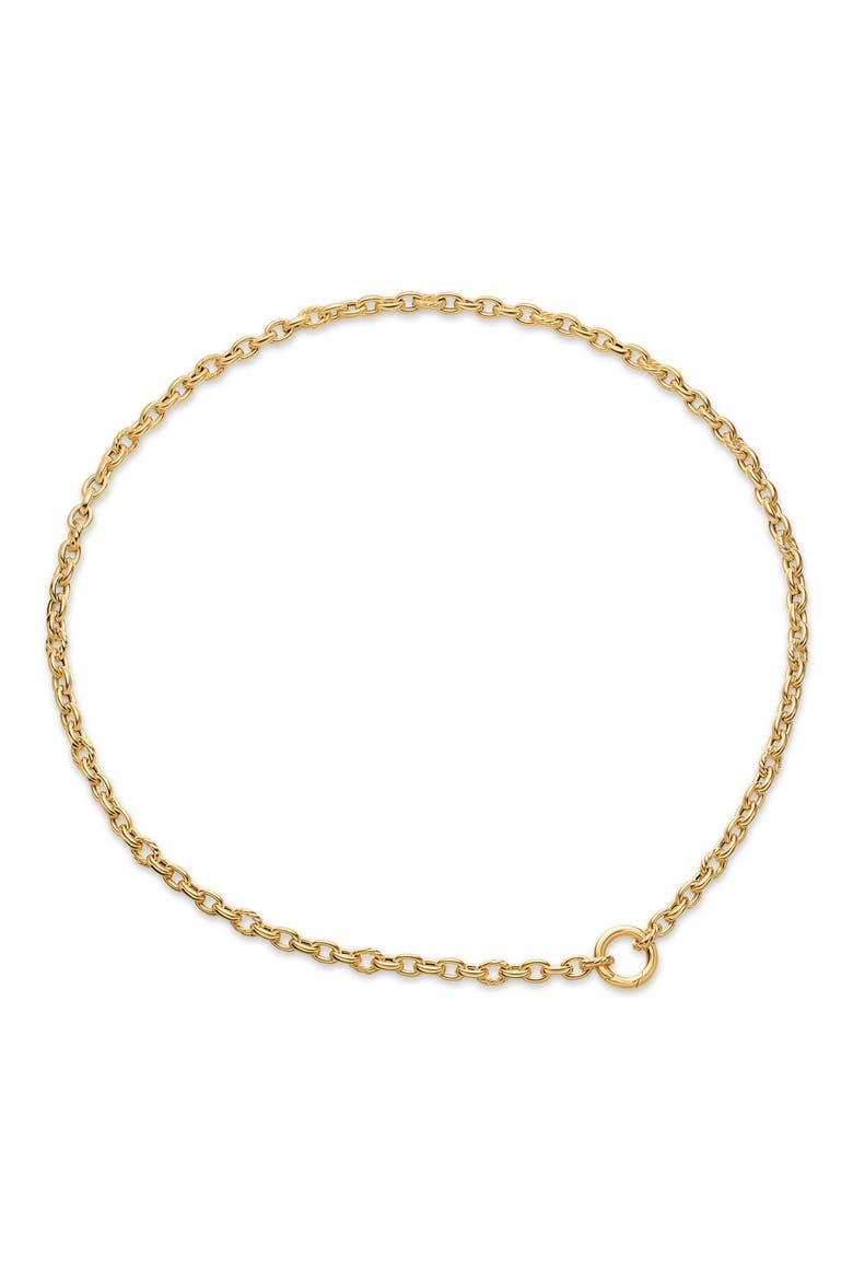 DY Mercer® Petite Chain Necklace, 4.5mm, Alternate, color, GOLD