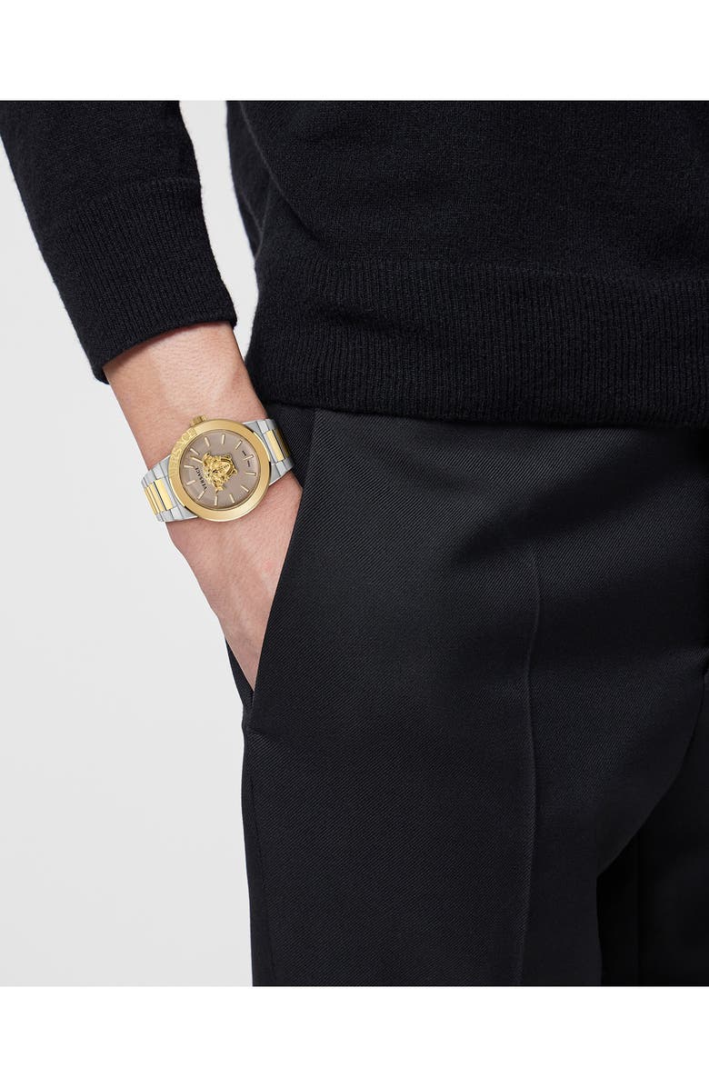 Versace Medusa Infinite Bracelet Watch, 47mm, Alternate, color, 