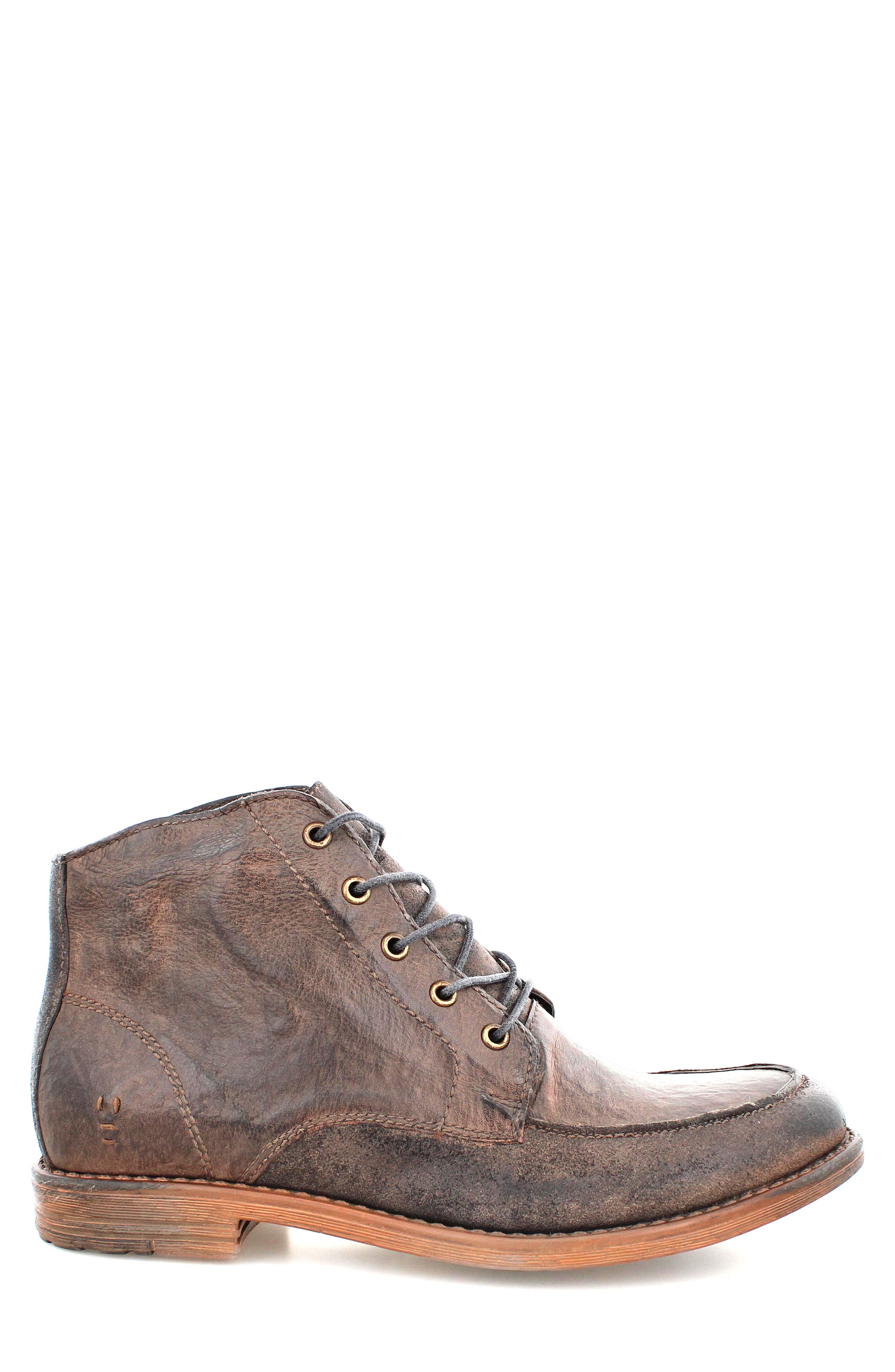 ROAN Cass Distressed Leather Boot, Alternate, color, Black Md Tml Rust Bfs