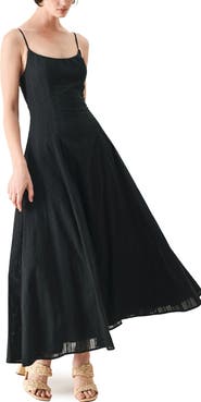 FREEMARKET Sleeveless Cotton Midi Dress