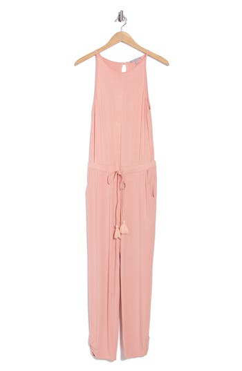 Tart Linda Ruched Straight Leg Jumpsuit