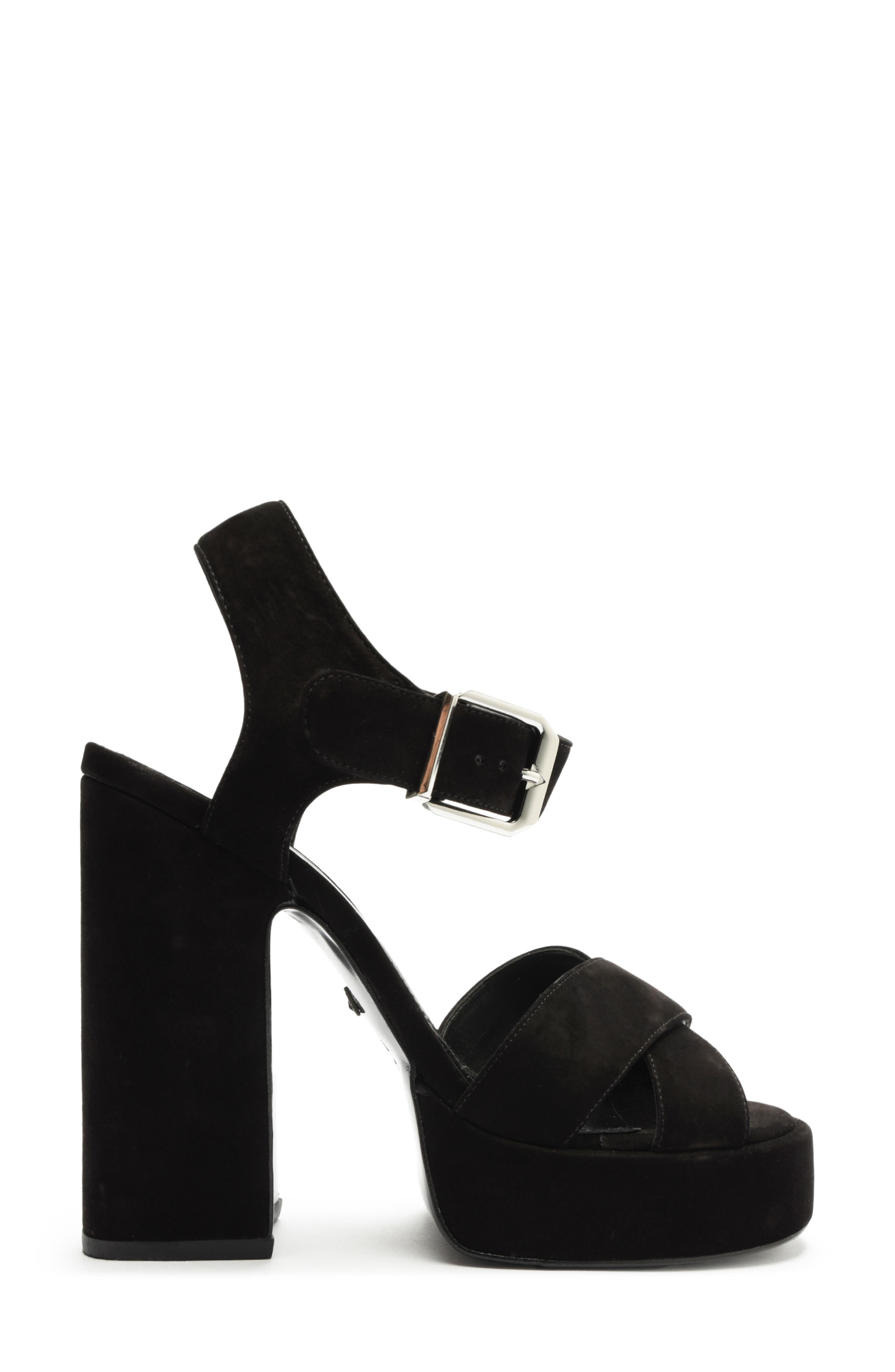 Schutz Penelope Ankle Strap Platform Sandal, Alternate, color, 