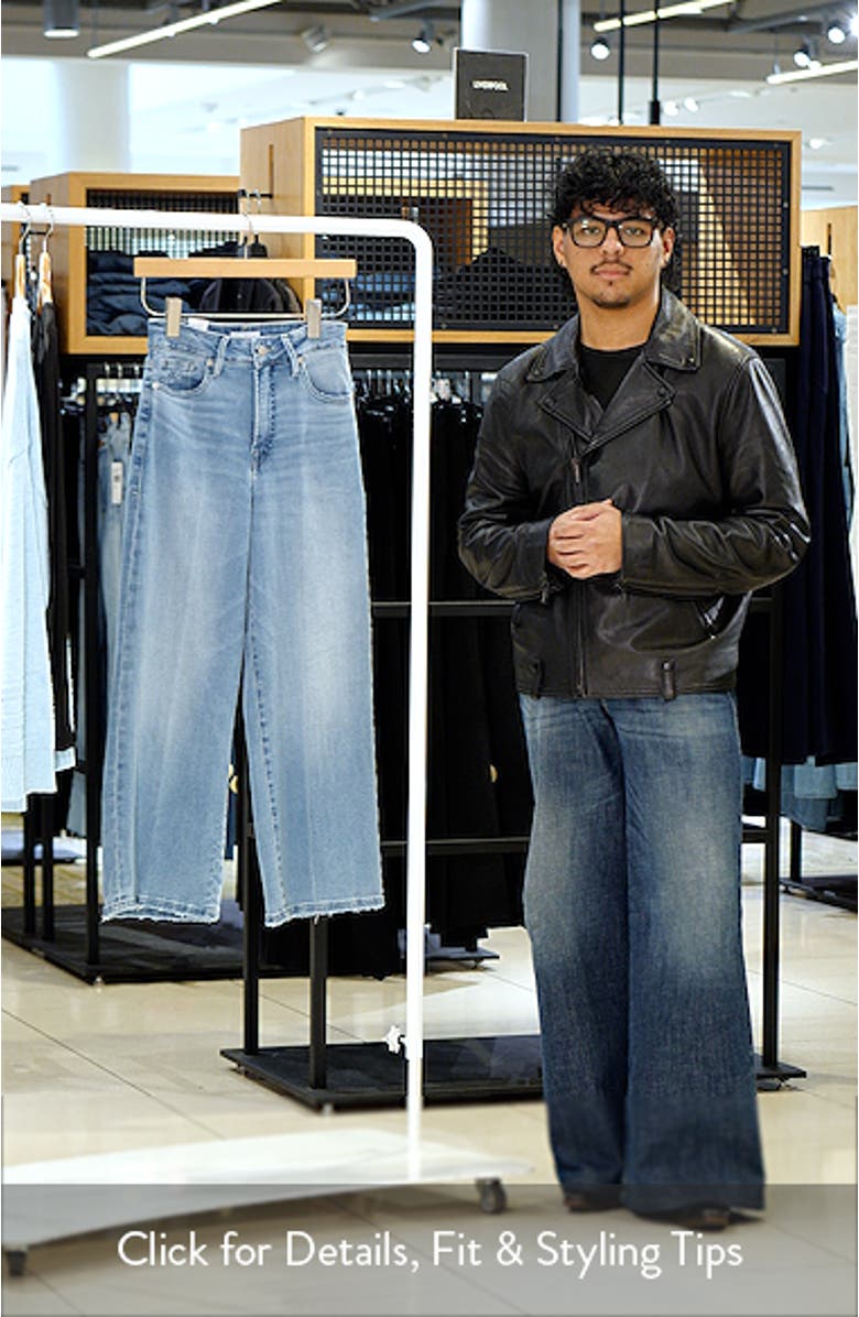 Soft-Tech Good Waist Crop Palazzo Jeans, sales video thumbnail