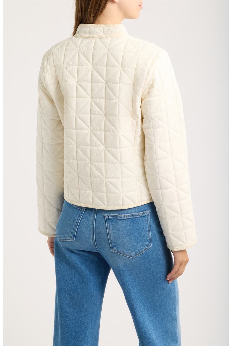 Diamond Quilt Jacket, Alternate, color, VANILA ICE