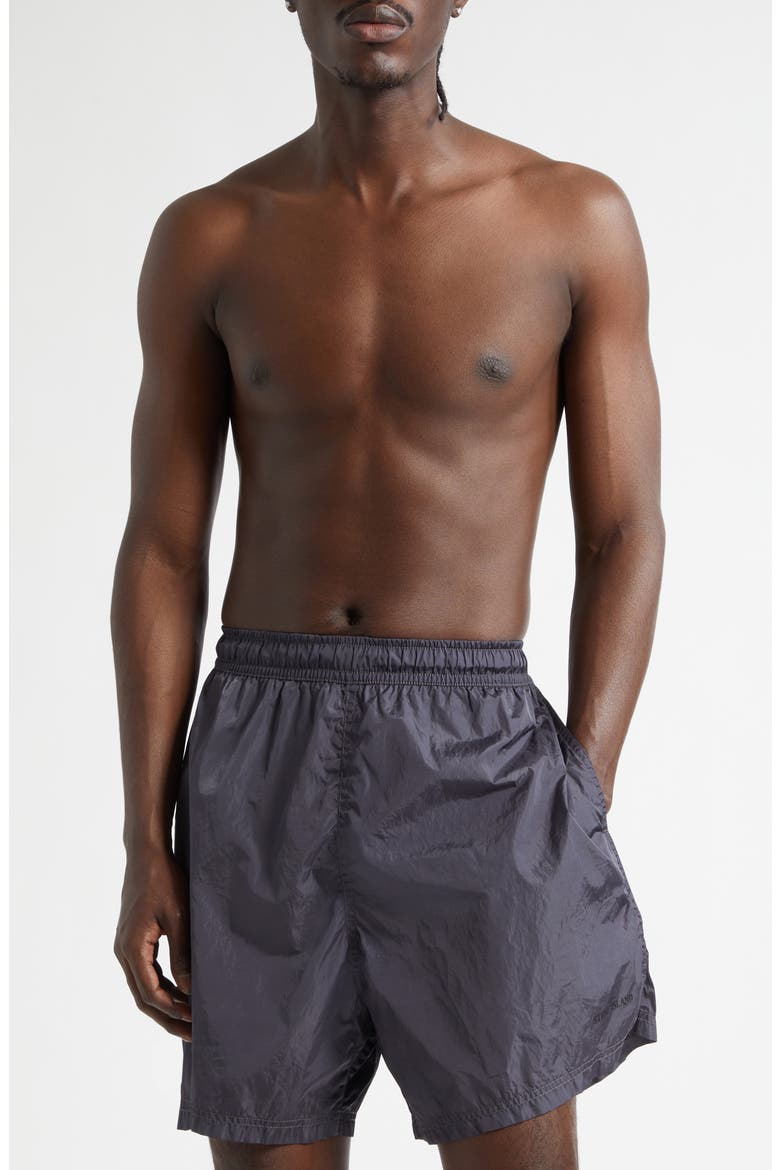 Nylon Shorts, Main, color, BLUE GREY