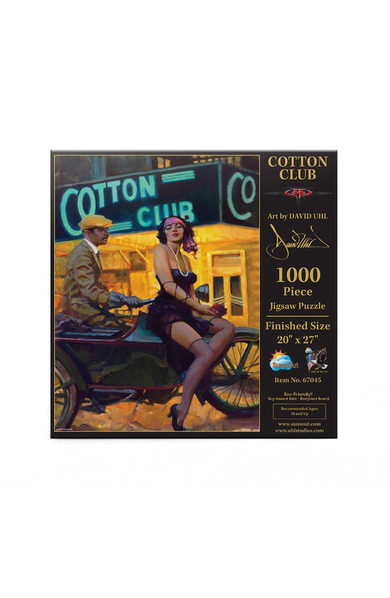 Sunsout Cotton Club 1000 piece Jigsaw Puzzle for Adults, Alternate, color, Multicolor