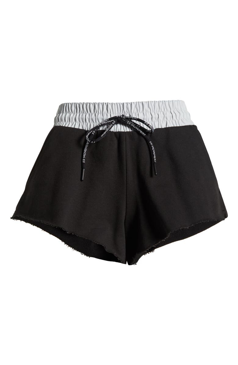 Free People FP Movement Dream Big Cotton Blend Shorts, Alternate, color, 