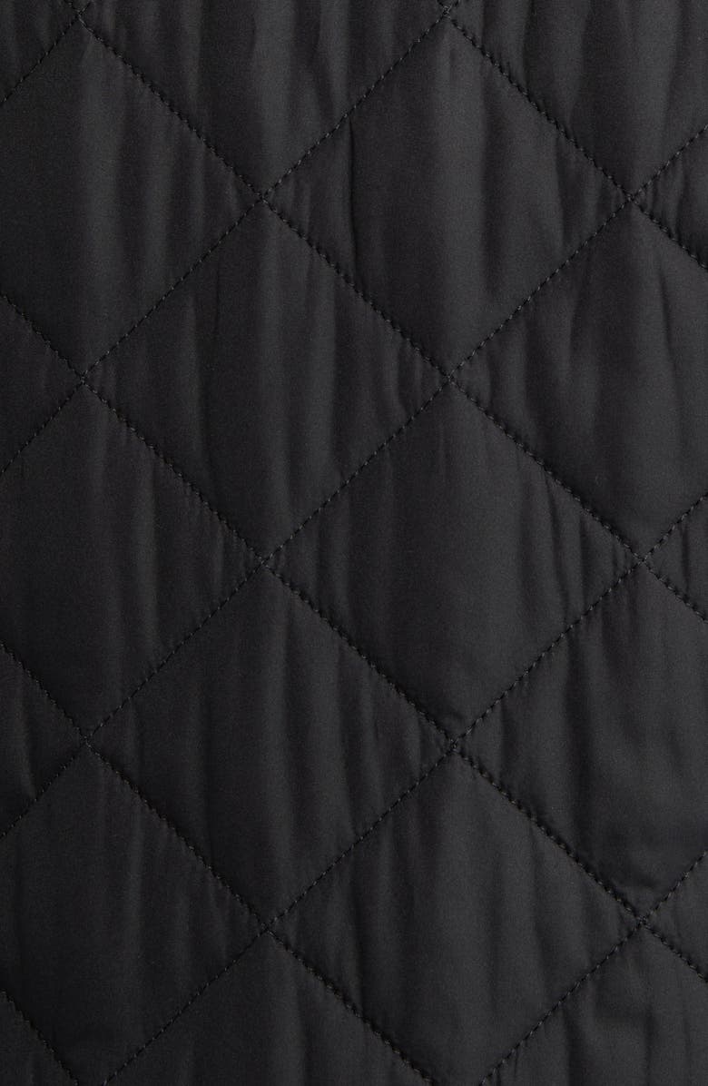 Barbour New Lowerdale Quilted Vest, Alternate, color, Black
