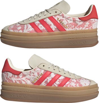 ★adidas x LIBERTY LONDON★コラボ★W GAZELLE BOLD★追跡可 adidas Gazelle Bold X Liberty London Shoes - White | Free