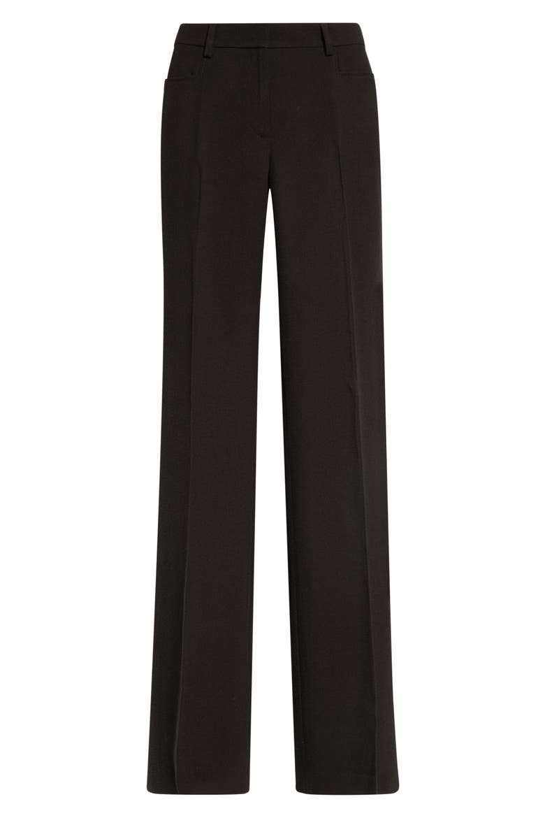 Mikka Virgin Wool Tricotine Pants, Main, color, ESPRESSO