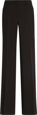 Akris punto Mikka Virgin Wool Tricotine Pants