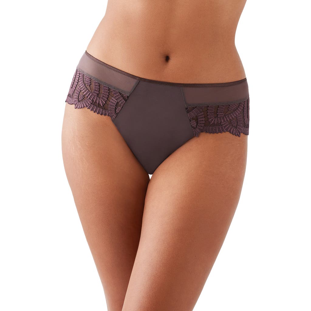 Wacoal After Dark Tanga In Brown