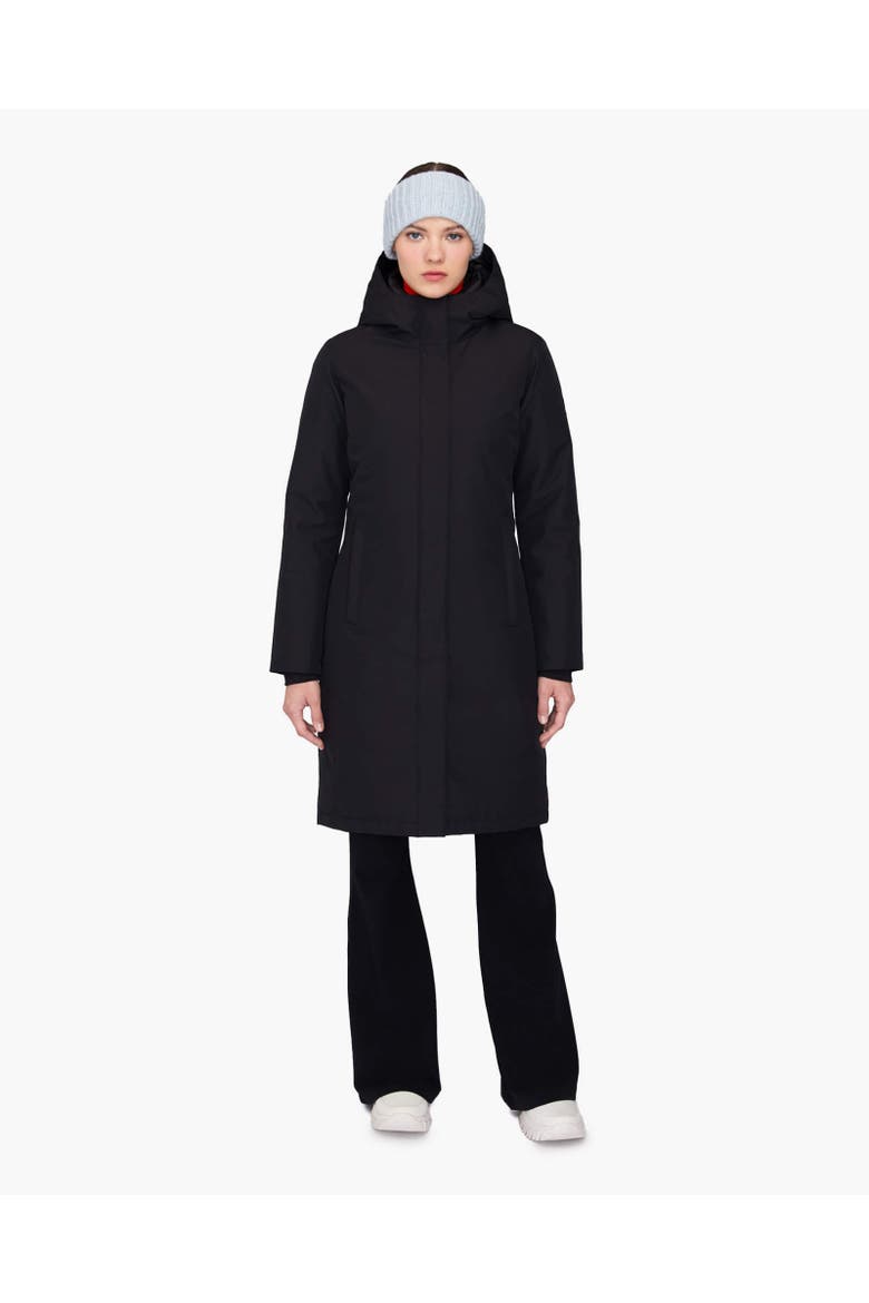 FERMONT | Hooded Down Winter Jacket, Alternate, color, Black