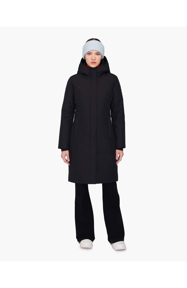 Quartz Co. FERMONT | Hooded Down Winter Jacket, Alternate, color, Black