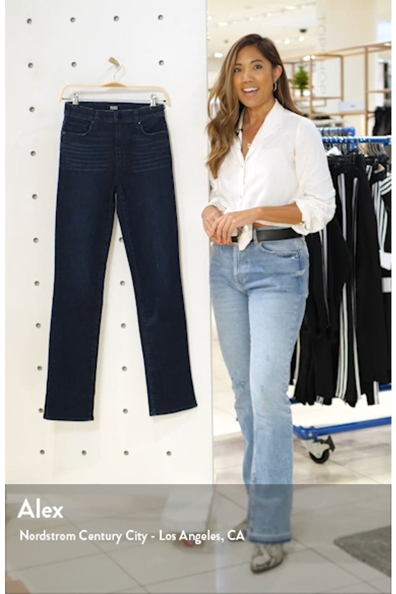 Transcend - Hoxton High Waist Straight Leg Jeans video
