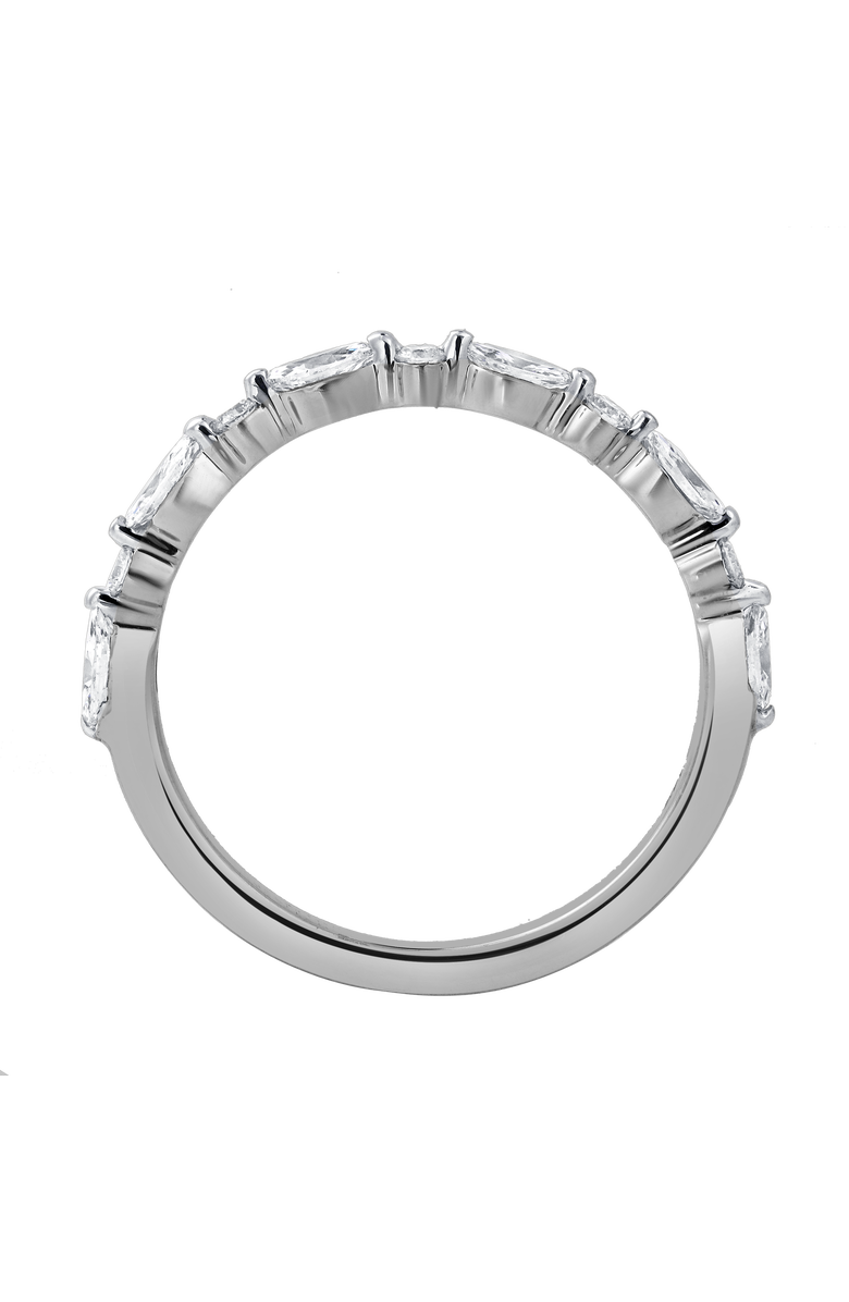 LuvMyJewelry Mariah 0.5 Ct Marquise Lab Grown Diamond Band, Alternate, color, 14K White Gold