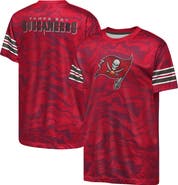 Outerstuff Youth Outerstuff Red Tampa Bay Buccaneers Slant Route Performance T-Shirt