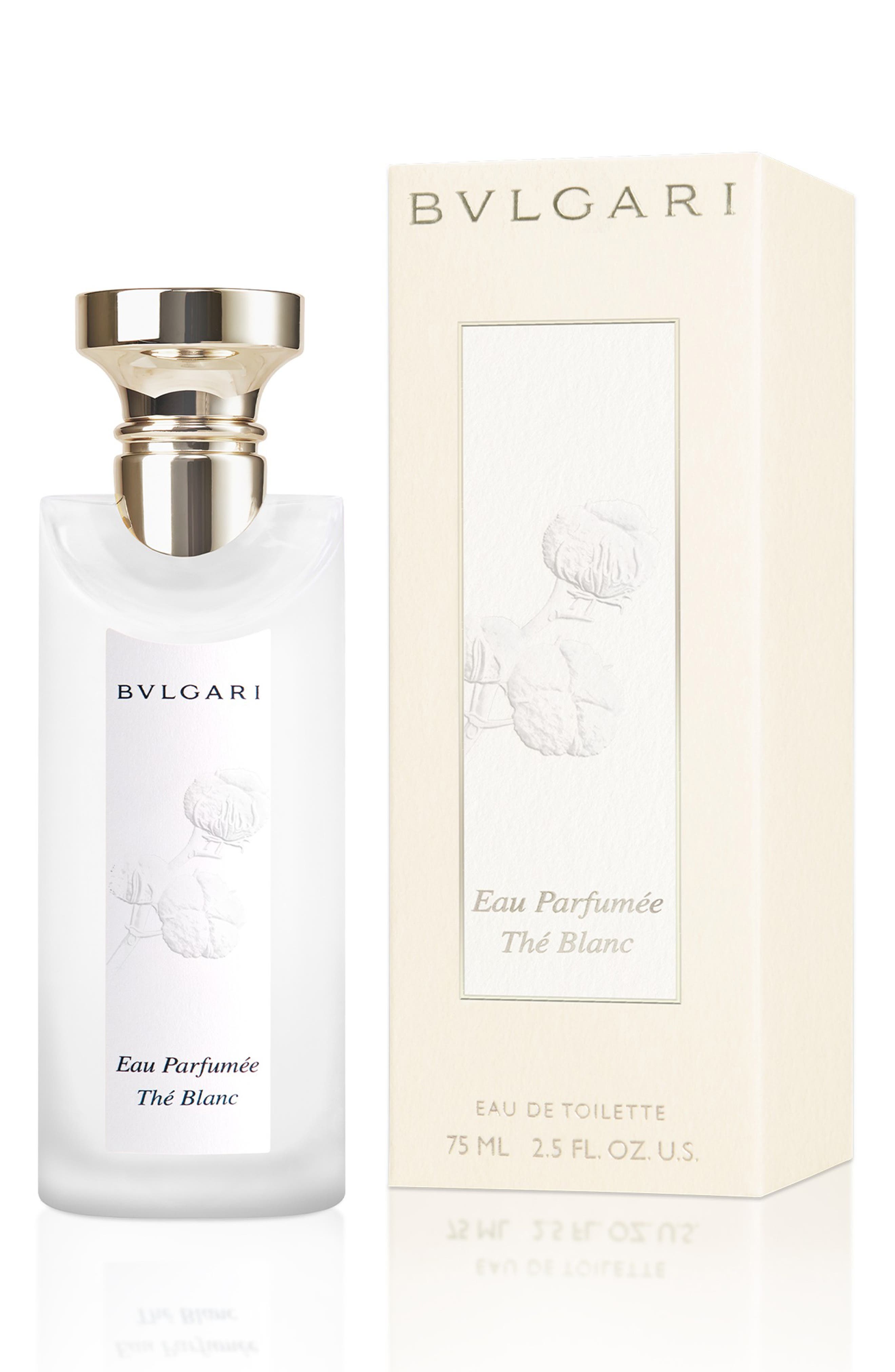 BVLGARI Eau Parfumée The Blanc 75ml Eau Parfumée thé Blanc Eau de Toilette (Women) | Nordstrom